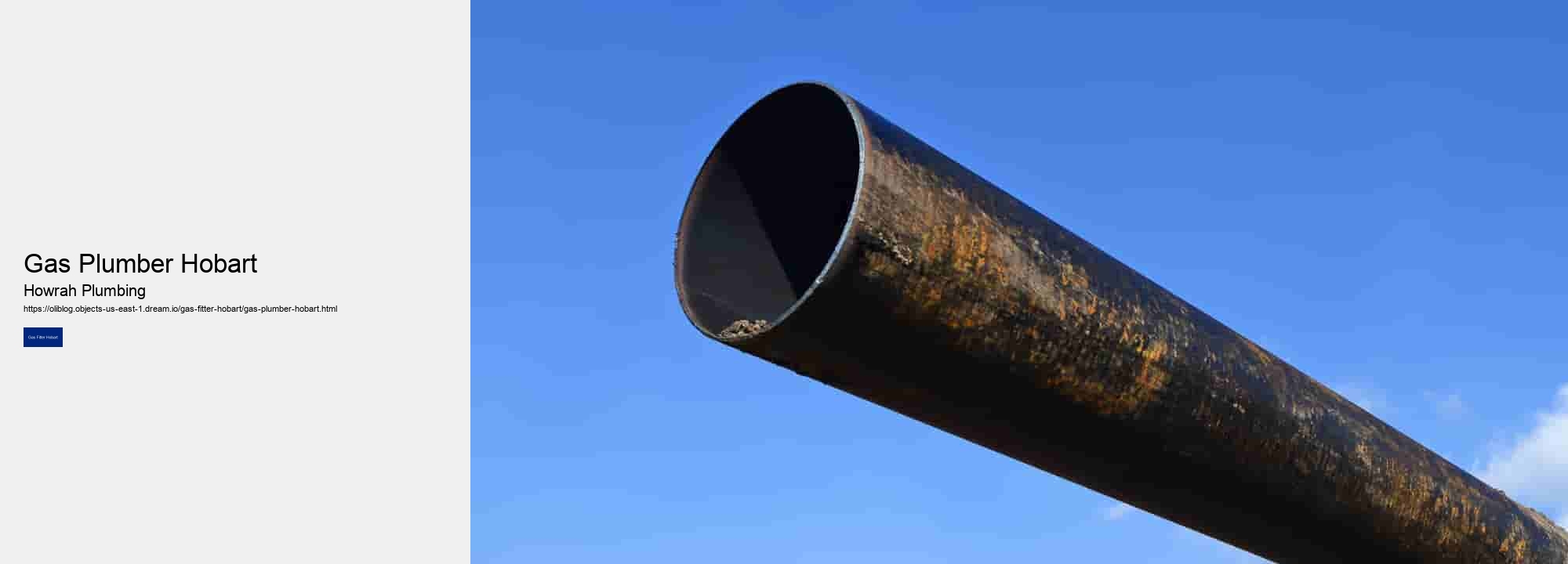 Gas Plumber Hobart