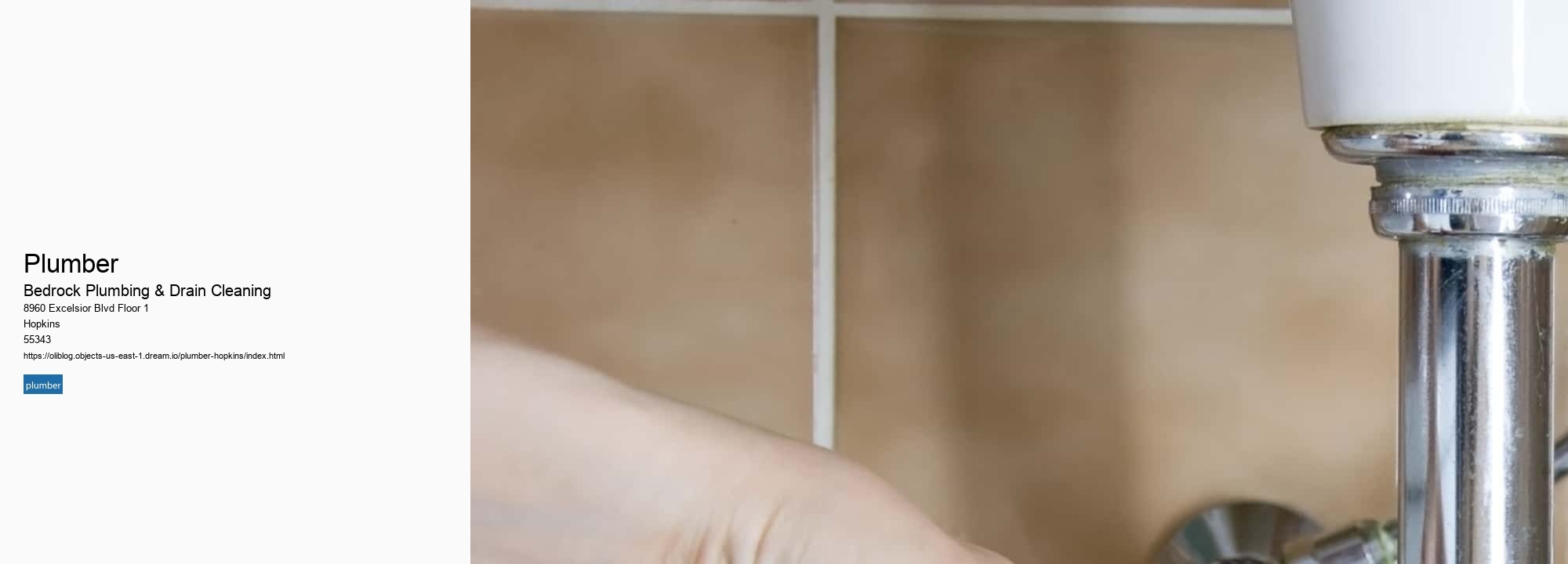 plumber