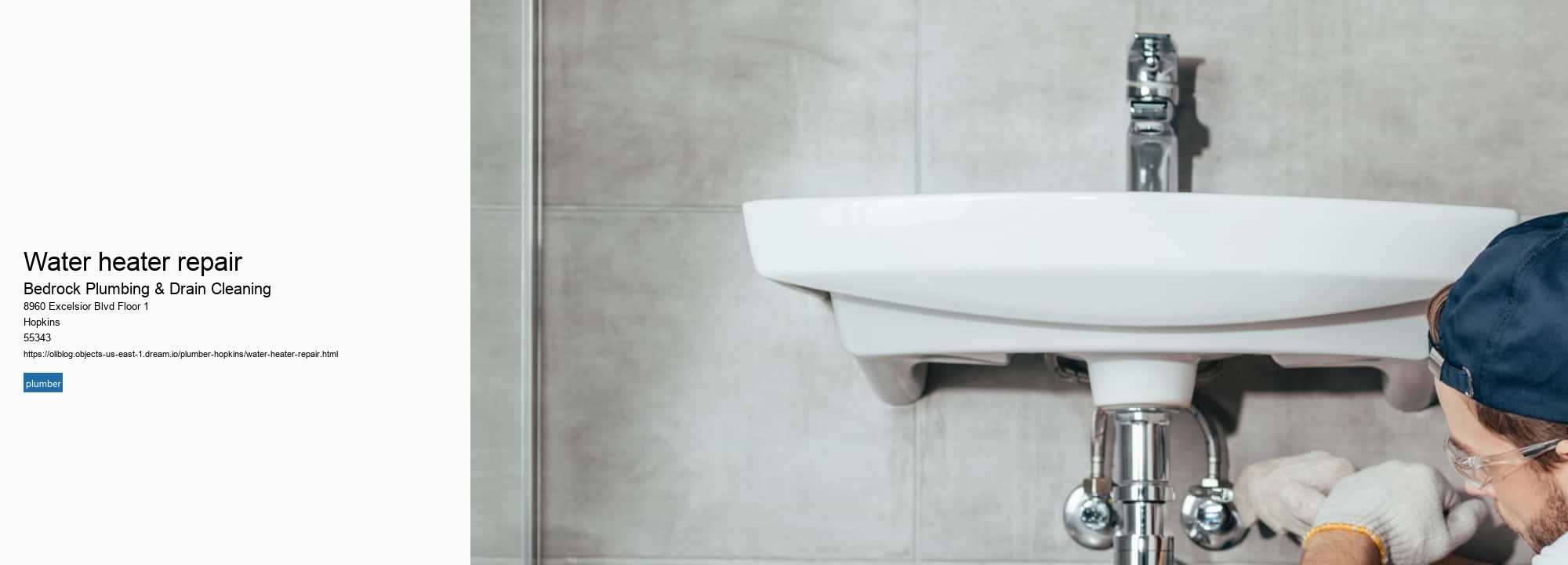 water heater repair